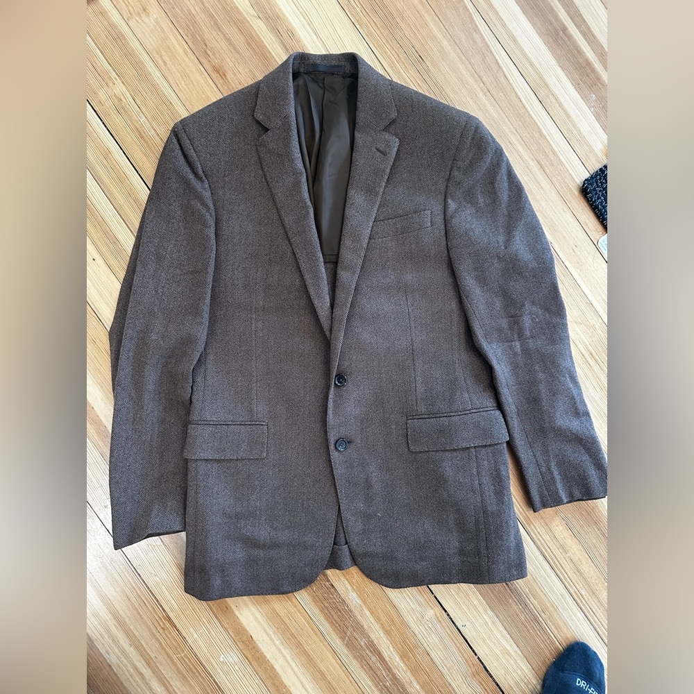 Ralph Lauren, men’s brown wool jacket, size 38R